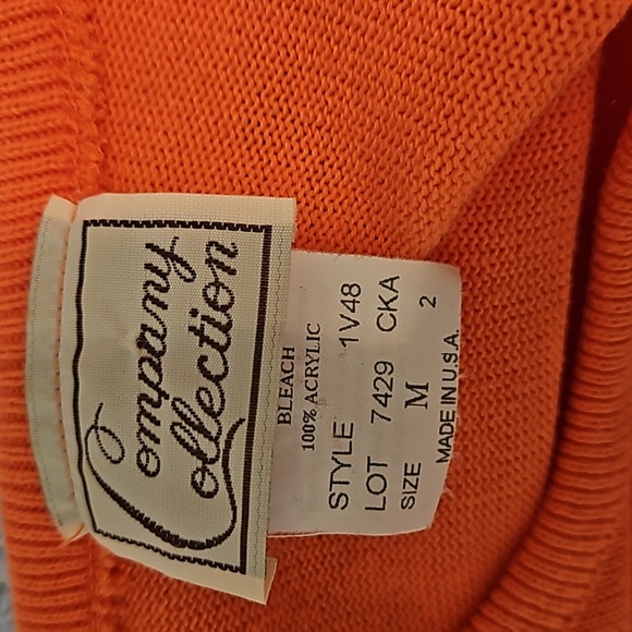 Vintage Pink Beach Theme Short Sleeve Knit Top Applique & Embroidery Sailboat - Picture 7 of 7